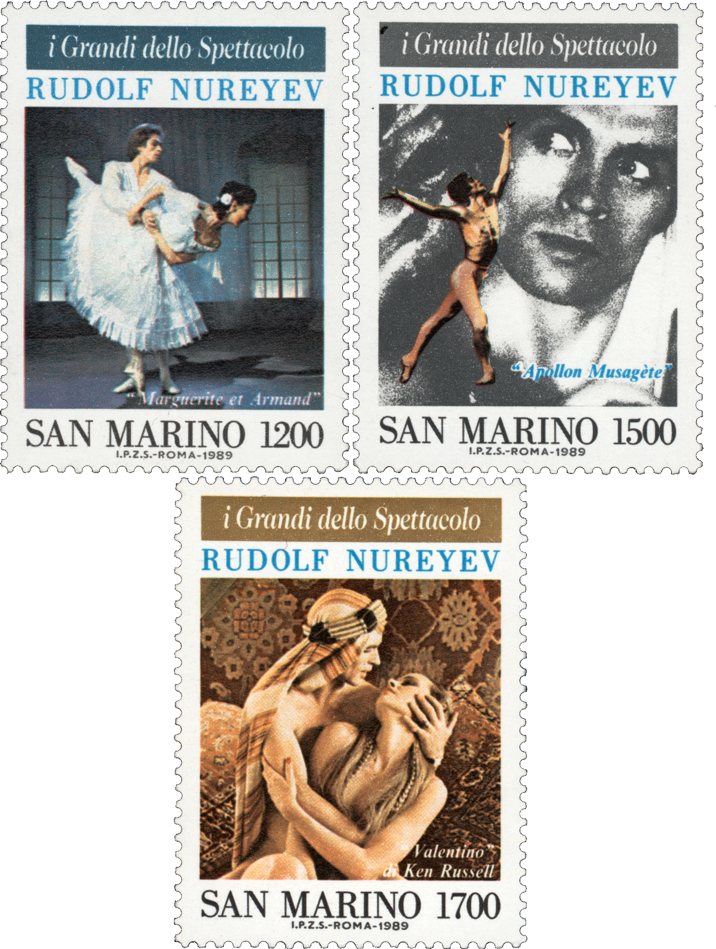 San Marino Scott #1187-89