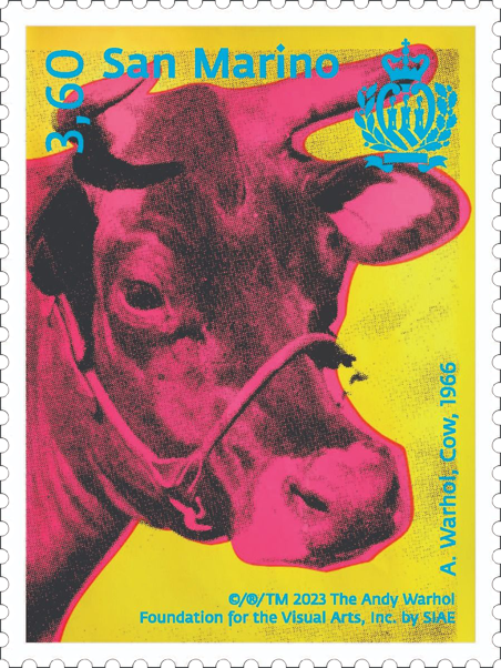 Andy Warhol, 6 U.S. Postage Stamps